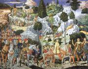 Journey of the Magi to Bethlehem Benozzo Gozzoli